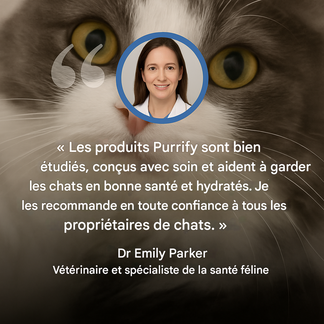 Offrez à votre chat des années de vie plus saine avec Purrify