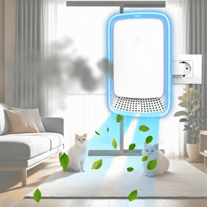 Éliminez les odeurs d’urine d’animaux, les squames et les poils dans l'air, gardez votre maison plus fraîche en seulement 24H.